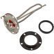 Тен для бойлера Ariston 65151226-01 1000W (нержавійка) L=280mm фланець 124mm (під анод M5) 65151226-01 фото 1