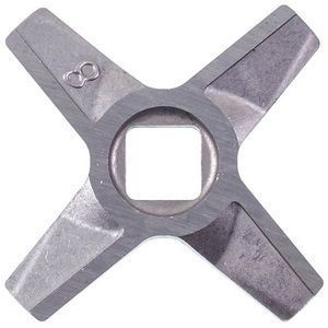 Набір ножів для м&aposясорубки Zelmer 10003883 ZMMA028X (2 шт.) D=55.5mm s=5mm Отвір=10x10mm NR8 (двосторонні) 00000028714 фото