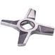 Набір ножів для м&aposясорубки Zelmer 10003883 ZMMA028X (2 шт.) D=55.5mm s=5mm Отвір=10x10mm NR8 (двосторонні) 00000028714 фото 5