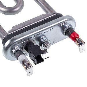 ТЕН для пральної машини Hansa 8011444 TPD 200-LB-2000 BACKER L=200 mm 2000 W 8011444-1 фото