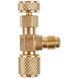 Кран для заправки кондиціонерів VALUE VVO-3 (5/16&apos&apos-5/16&apos&apos SAE) VVO-3 фото 2